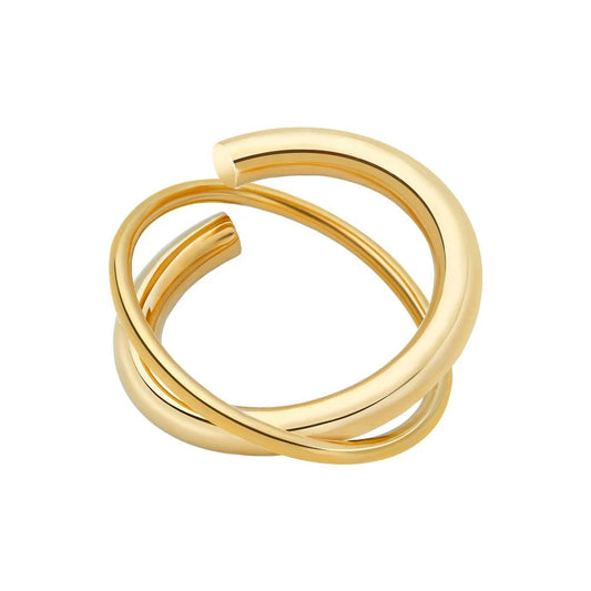 Kayden Gold Wrap Ring — Soul Flow Apparel