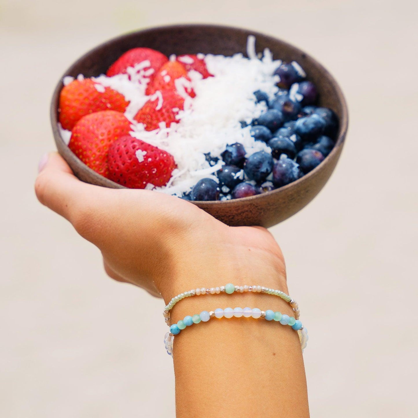 Intuition + Inner Peace 4mm Healing Bracelet — Soul Flow Apparel