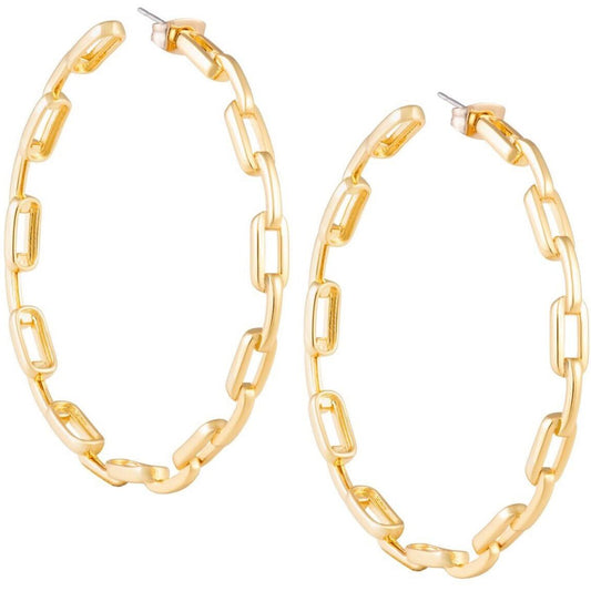 Kaye Link Hoops — Soul Flow Apparel