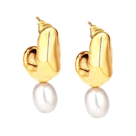 Laurie Pearl Earring — Soul Flow Apparel
