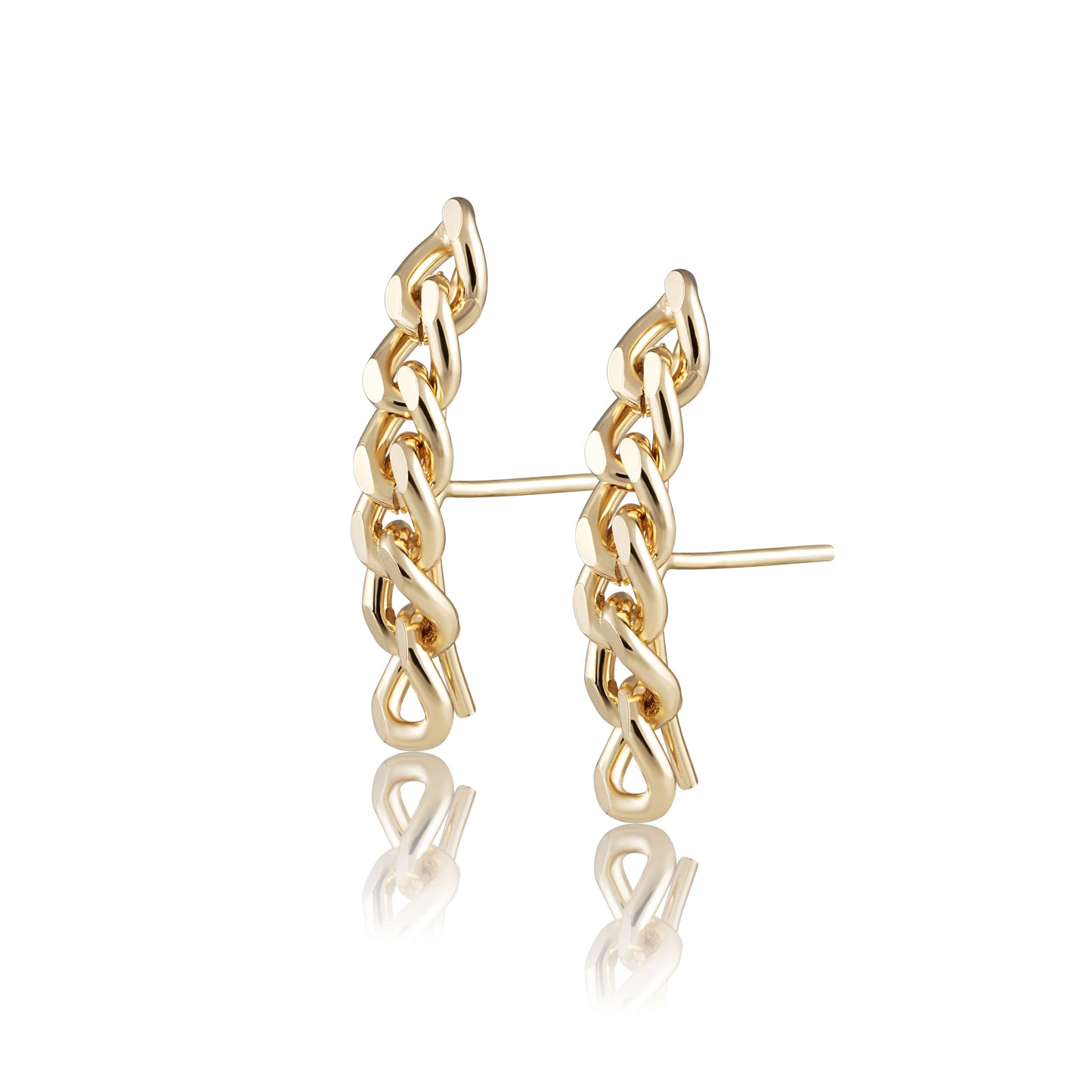 Leila Cuban Link Earrings — Soul Flow Apparel