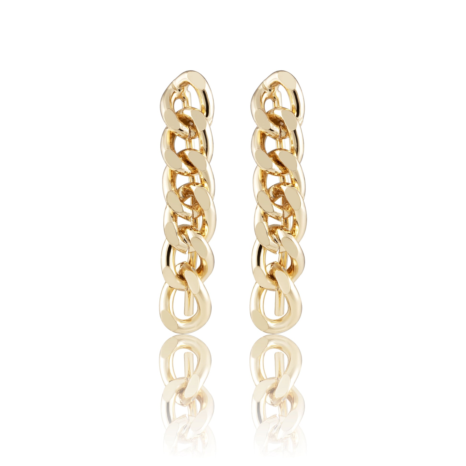 Leila Cuban Link Earrings — Soul Flow Apparel