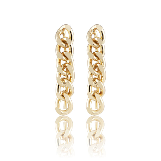 Leila Cuban Link Earrings — Soul Flow Apparel