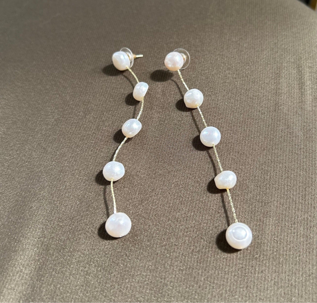 Valentina Pearl Drop Earrings — Soul Flow Apparel