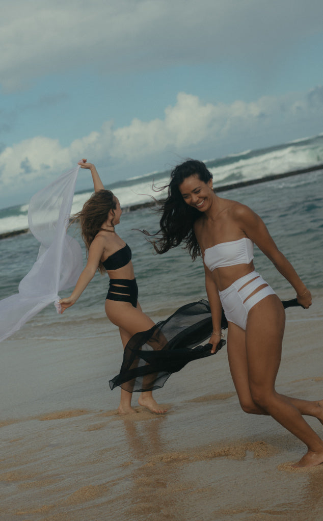 Hollywood High Waist Bikini Bottom — Soul Flow Apparel
