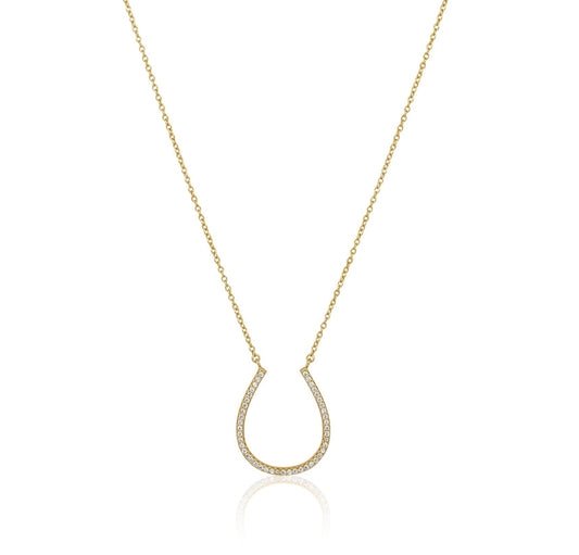 Lucky Horse Shoe Necklace — Soul Flow Apparel