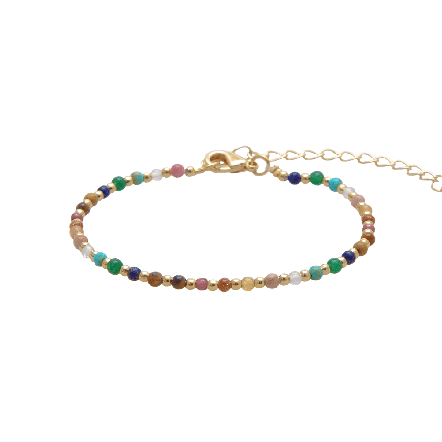 Master Healer 2mm Metal Accent Healing Bracelet — Soul Flow Apparel