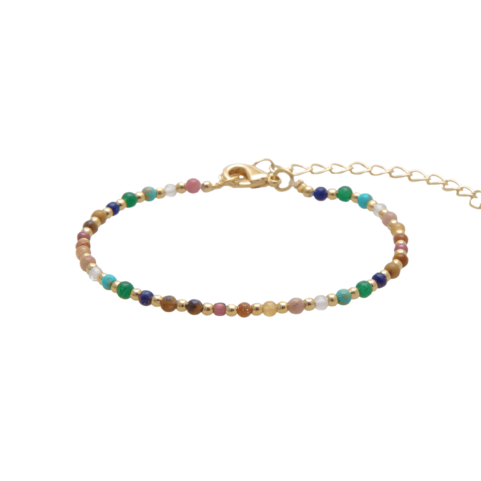 Master Healer 2mm Metal Accent Healing Bracelet — Soul Flow Apparel