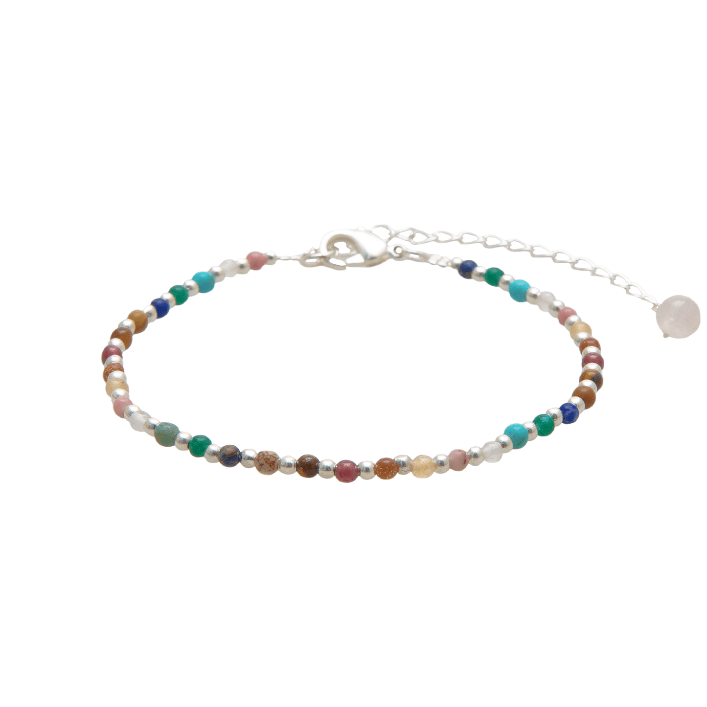 Master Healer 2mm Metal Accent Healing Bracelet — Soul Flow Apparel