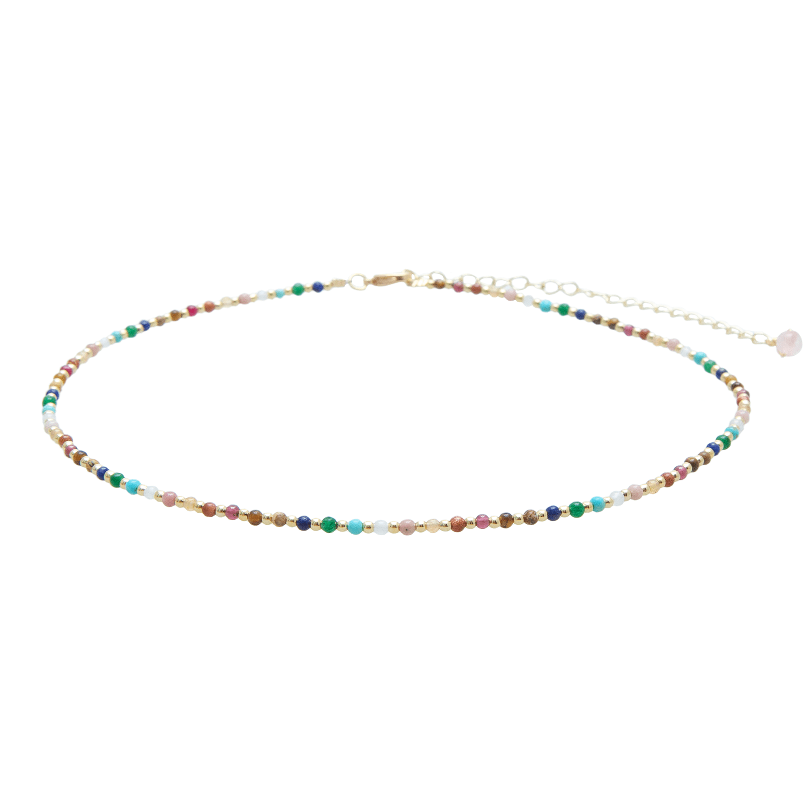 2mm + 4mm Master Healer Necklace Stack — Soul Flow Apparel