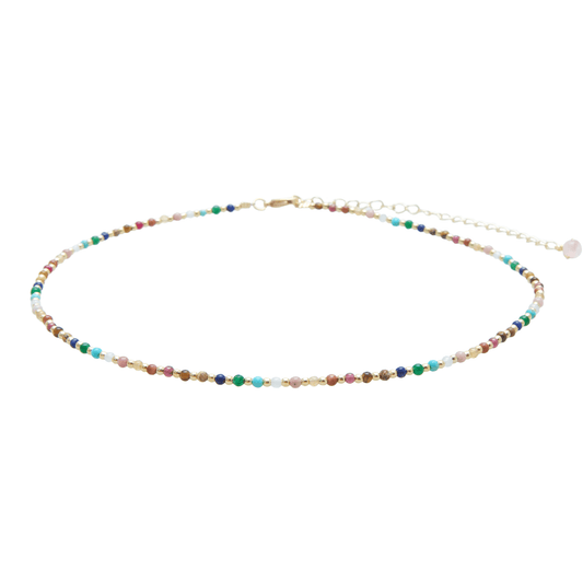 Master Healer 2mm Healing + Circles in the Sand Necklace Stack — Soul Flow Apparel