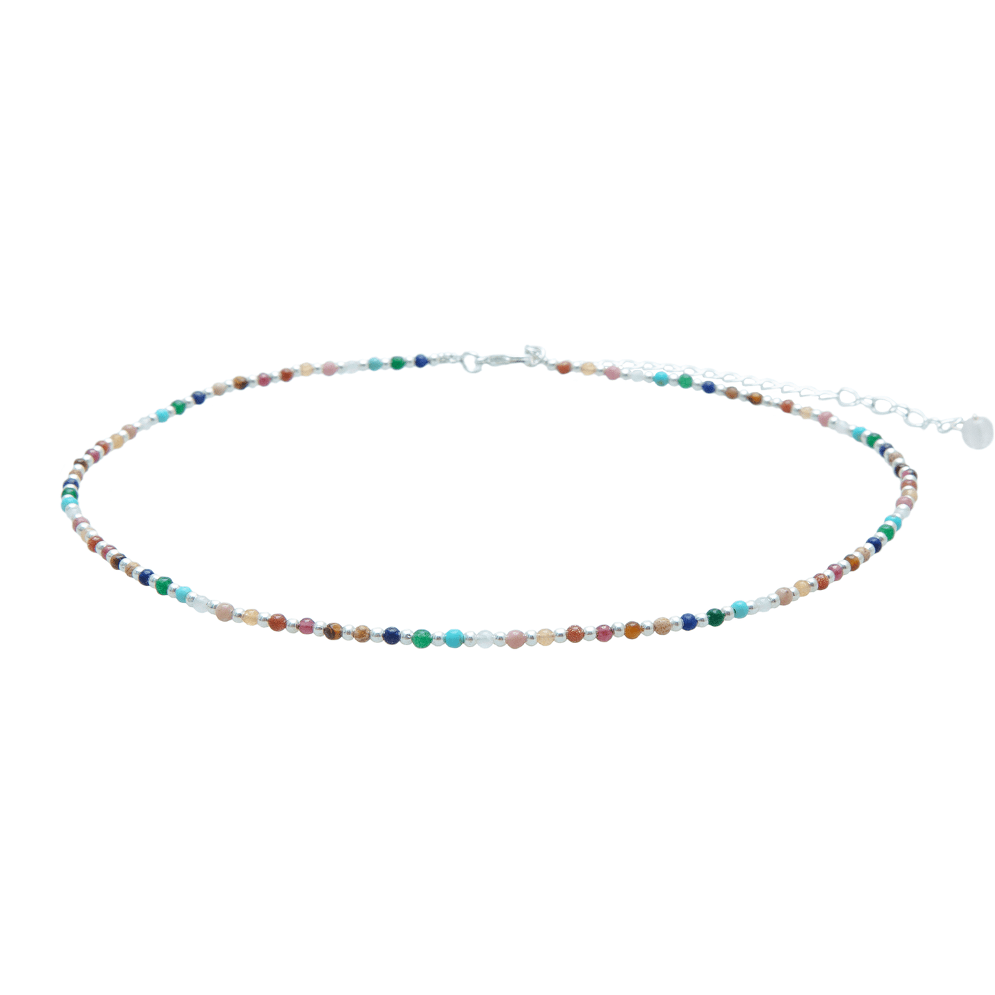 Master Healer 2mm Healing + Circles in the Sand Necklace Stack — Soul Flow Apparel