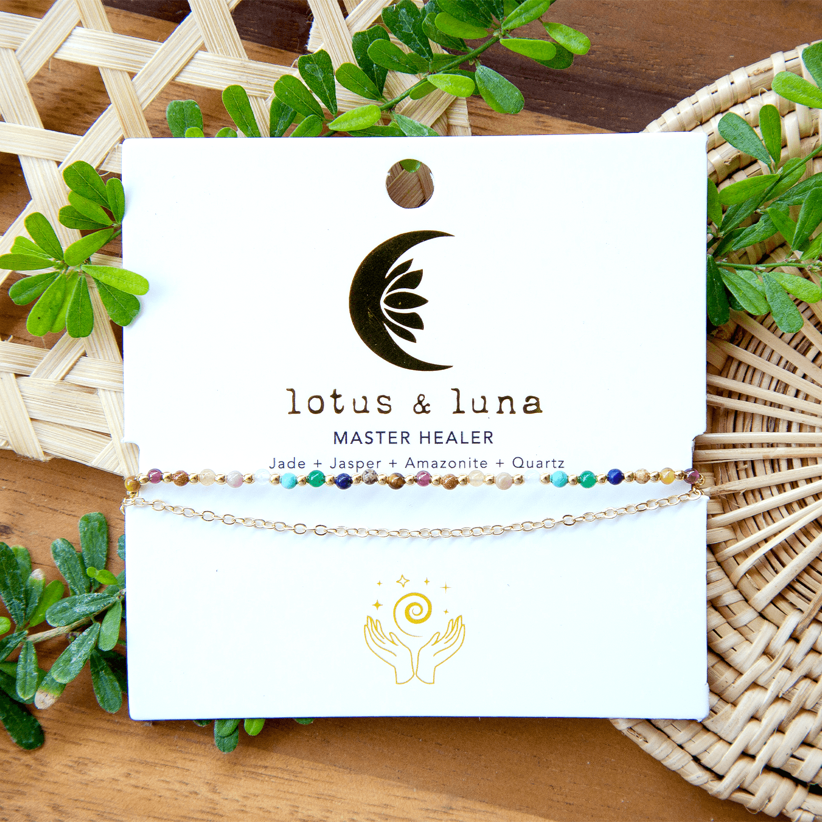 Master Healer 2mm Layered Healing Bracelet — Soul Flow Apparel