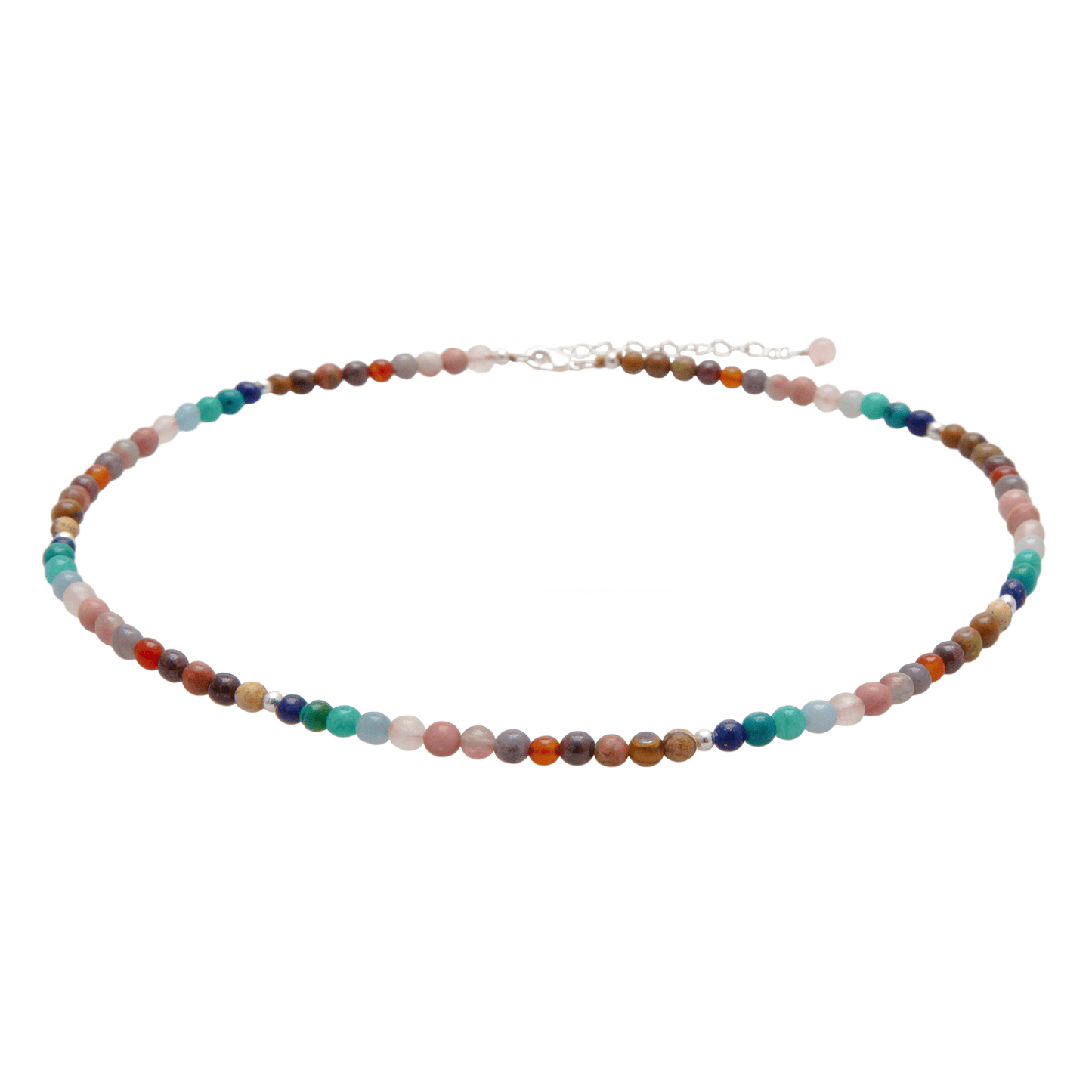 2mm + 4mm Master Healer Necklace Stack — Soul Flow Apparel