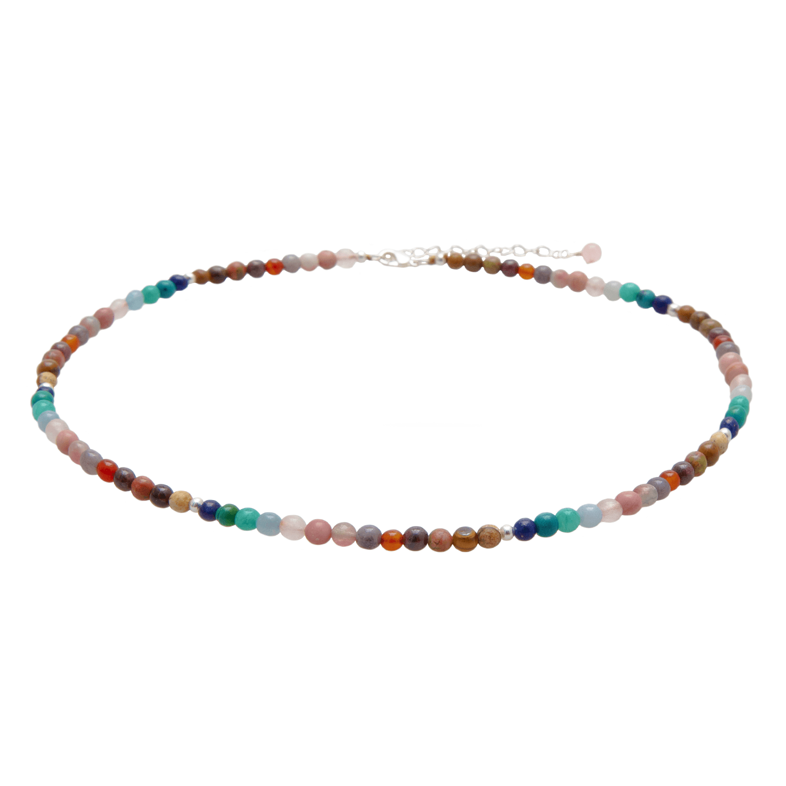 2mm + 4mm Master Healer Necklace Stack — Soul Flow Apparel