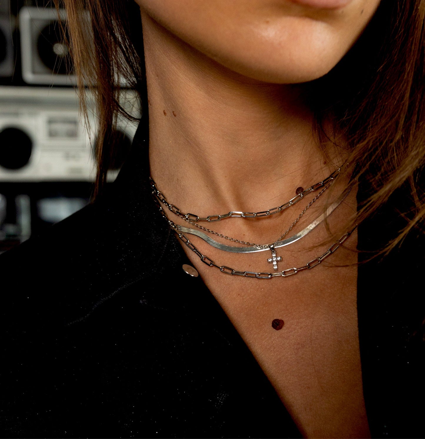 Mini Cross Necklace — Soul Flow Apparel