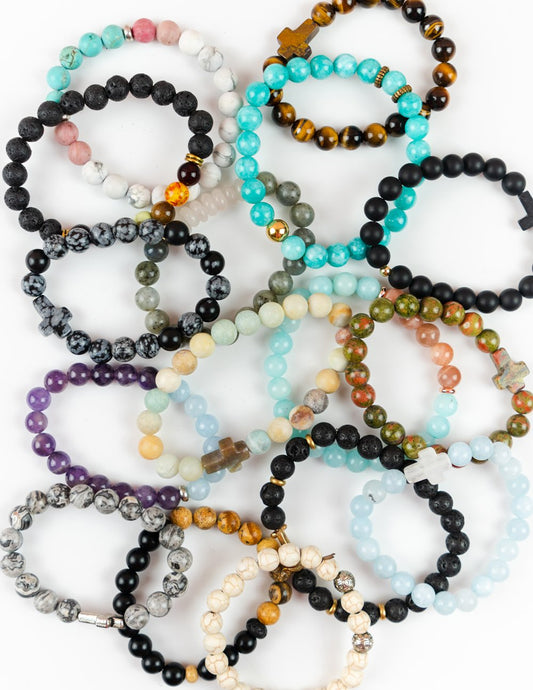 Mystery Bracelet 3-Pack – Christian Stone Bracelet