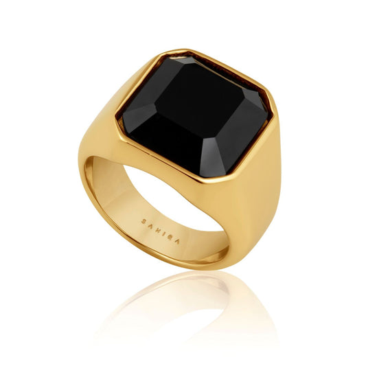 Ora Onyx Ring — Soul Flow Apparel