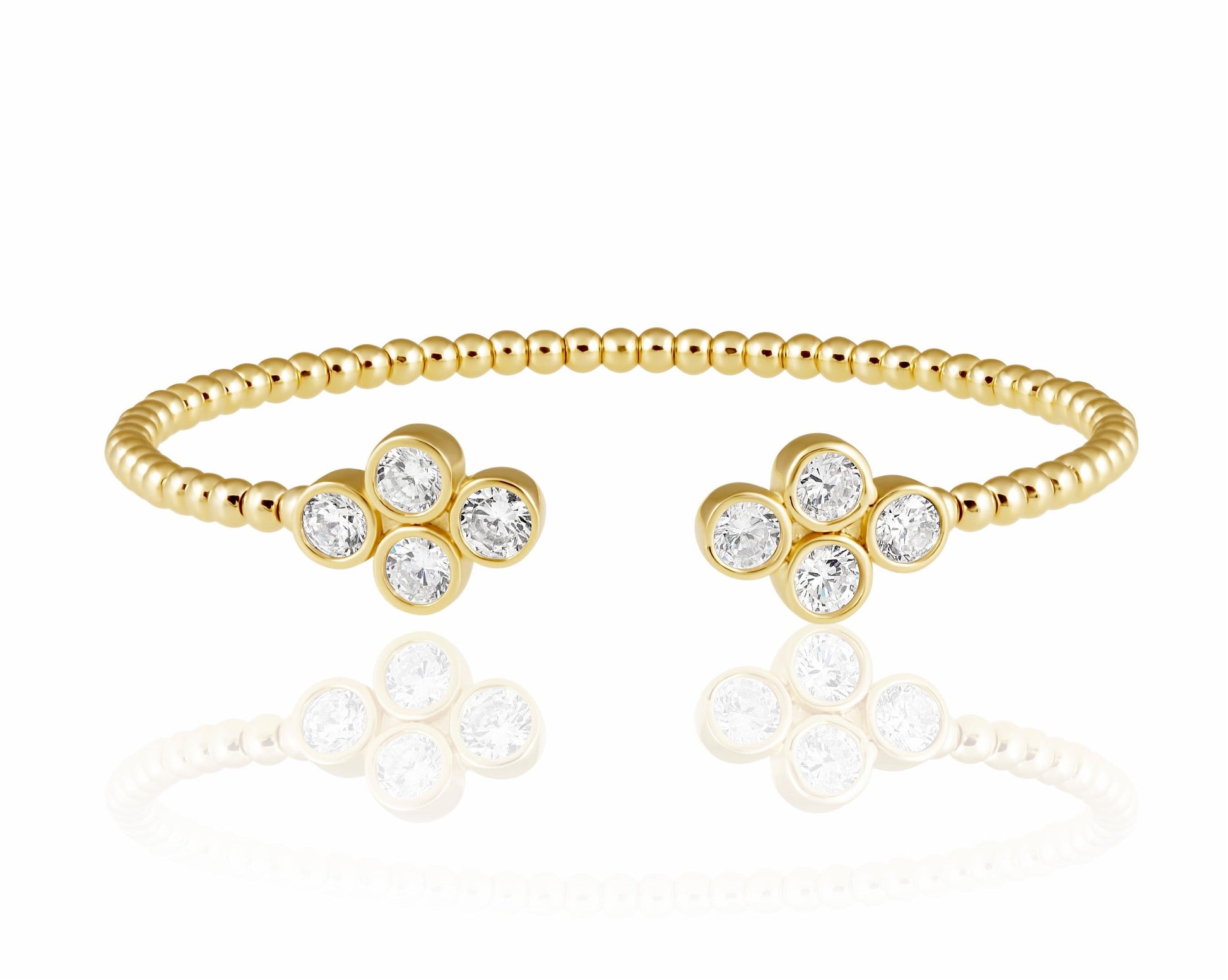 Oriana Flower Cuff — Soul Flow Apparel