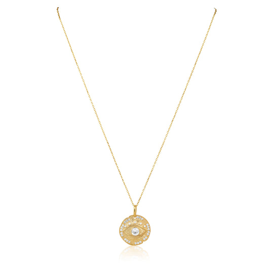 Paige Evil Eye Necklace — Soul Flow Apparel