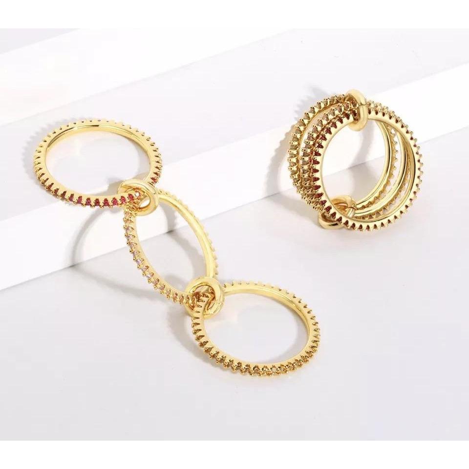 Pave Ring Set — Soul Flow Apparel
