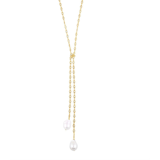 Pearl Bolo Necklace — Soul Flow Apparel