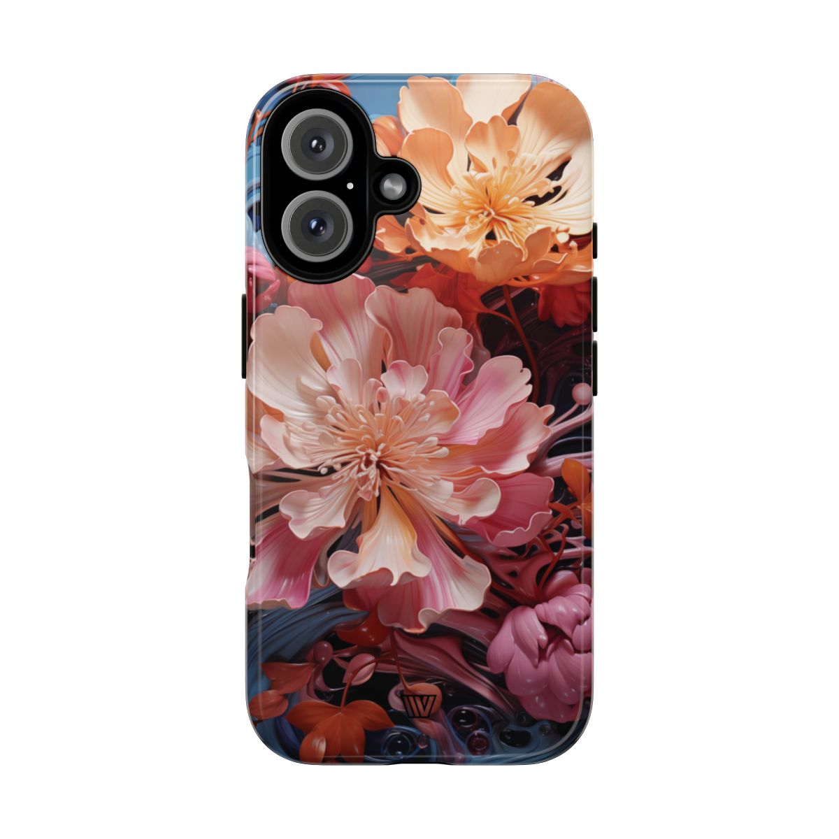 Paint Swirl Flowers | Tough Phone Case — Soul Flow Apparel