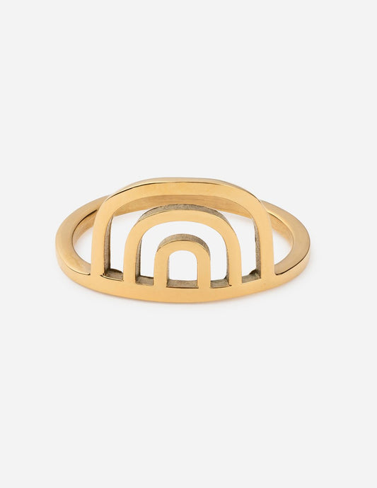 Rainbow Arch Ring – Christian Ring