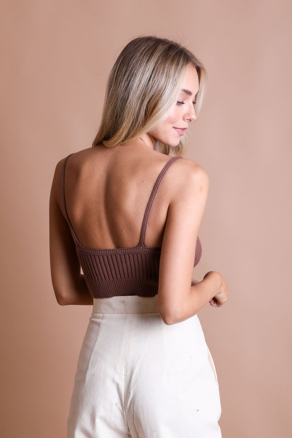 Rib Knit Lounge Brami ❤️ Leto Collection