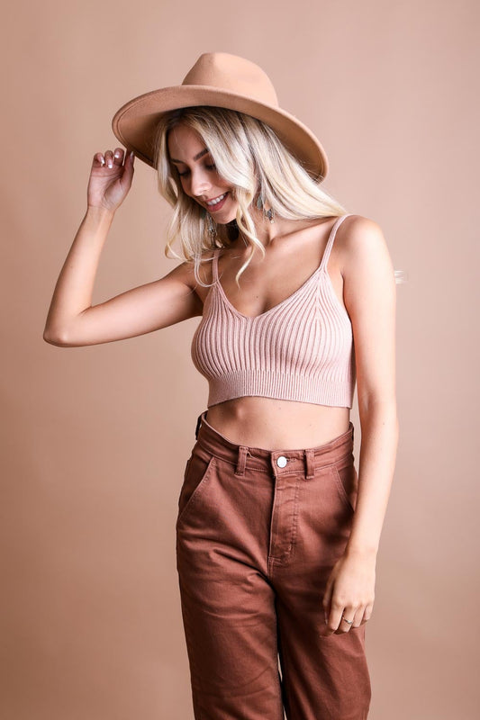 Rib Knit Lounge Brami ❤️ Leto Collection