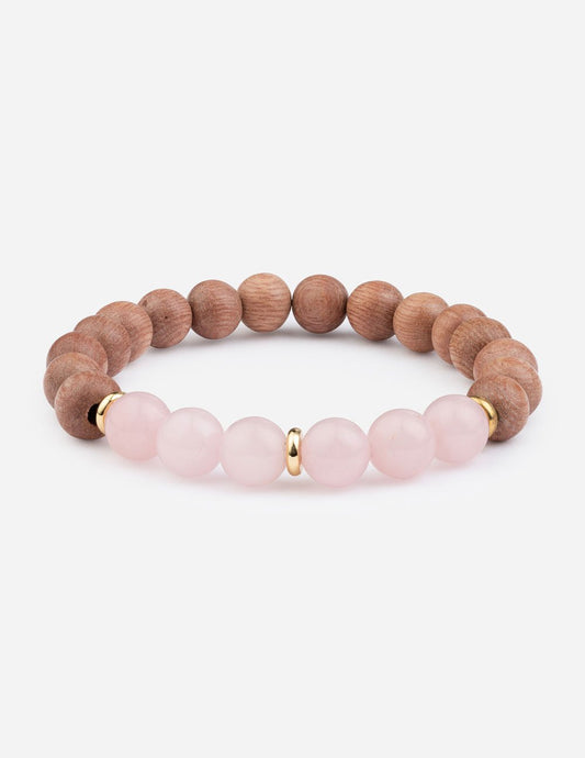Rose Quartz Bracelet – Christian Stone Bracelet