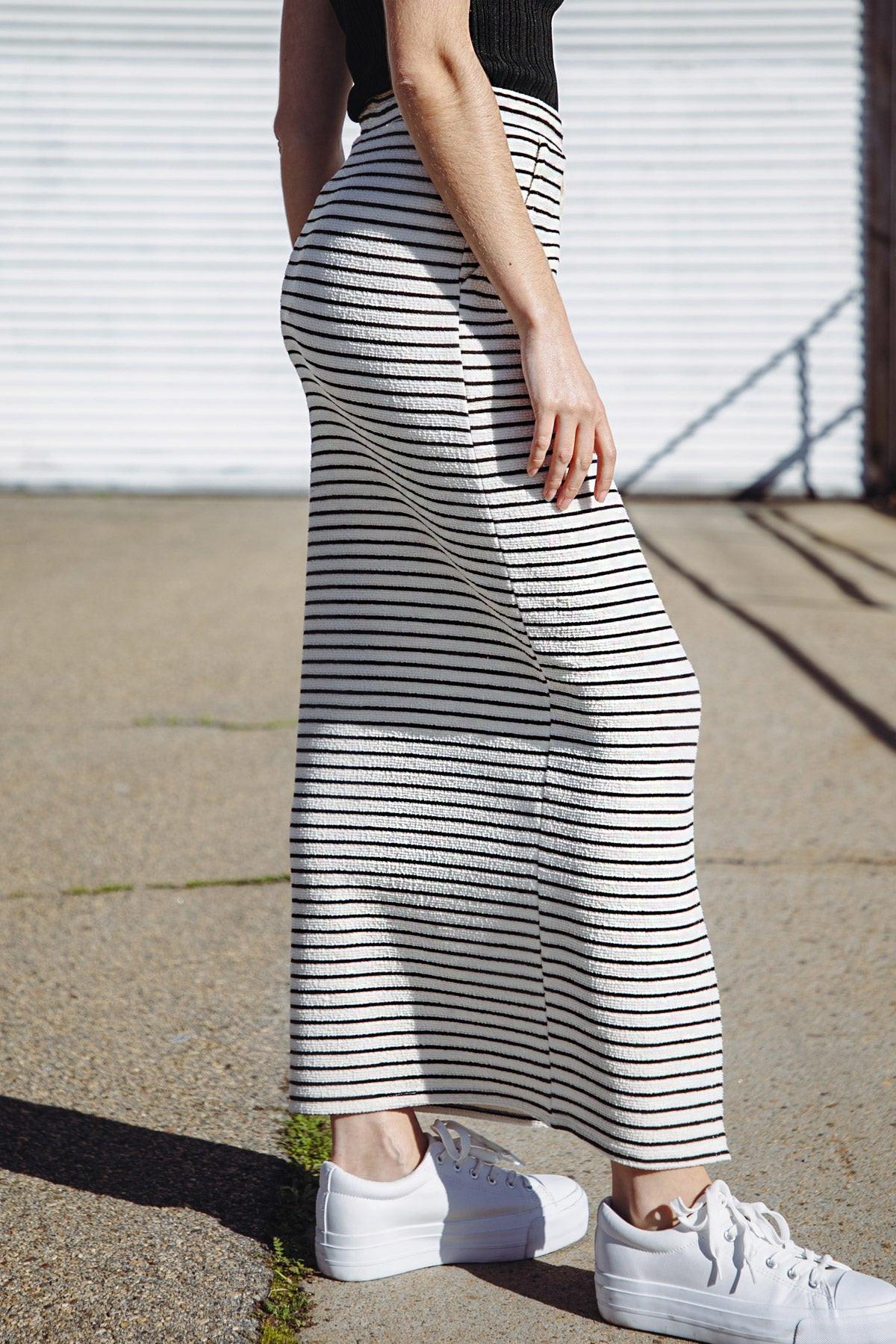 Pretty on Point Knit Skirt in 20cre 20bla20 — Soul Flow Apparel