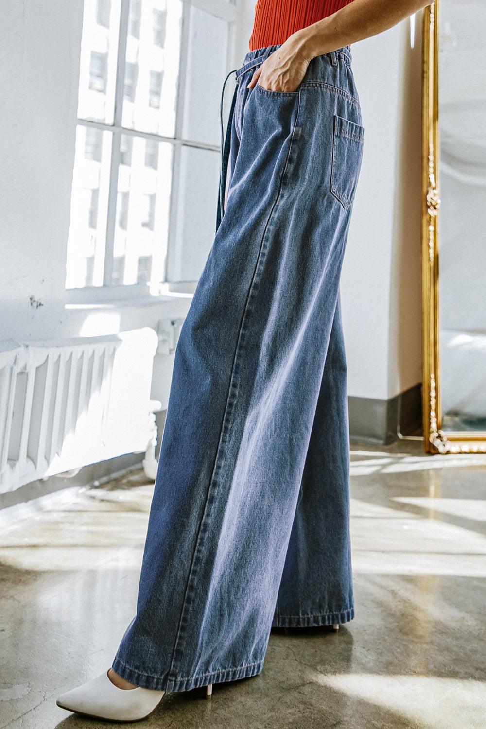 Everything Counts Denim Pants in 20med 20ind23 — Soul Flow Apparel