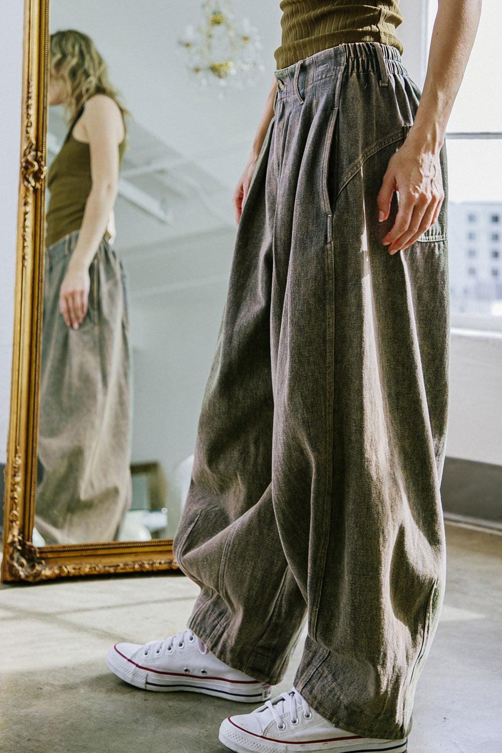 Stuck in Your Ways Denim Pants in 20den10 — Soul Flow Apparel