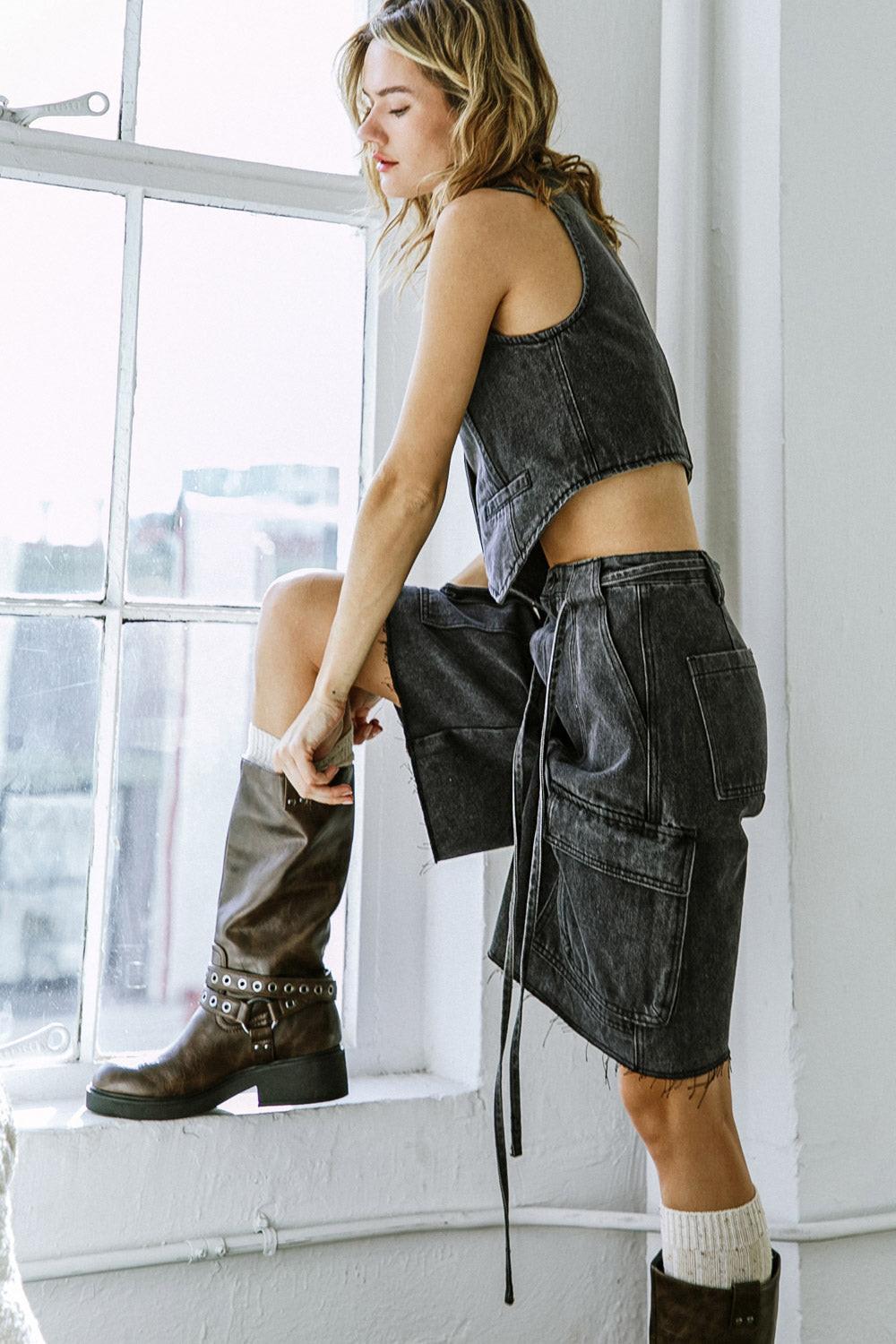 A Better Day Denim Shorts in 20bla16 — Soul Flow Apparel