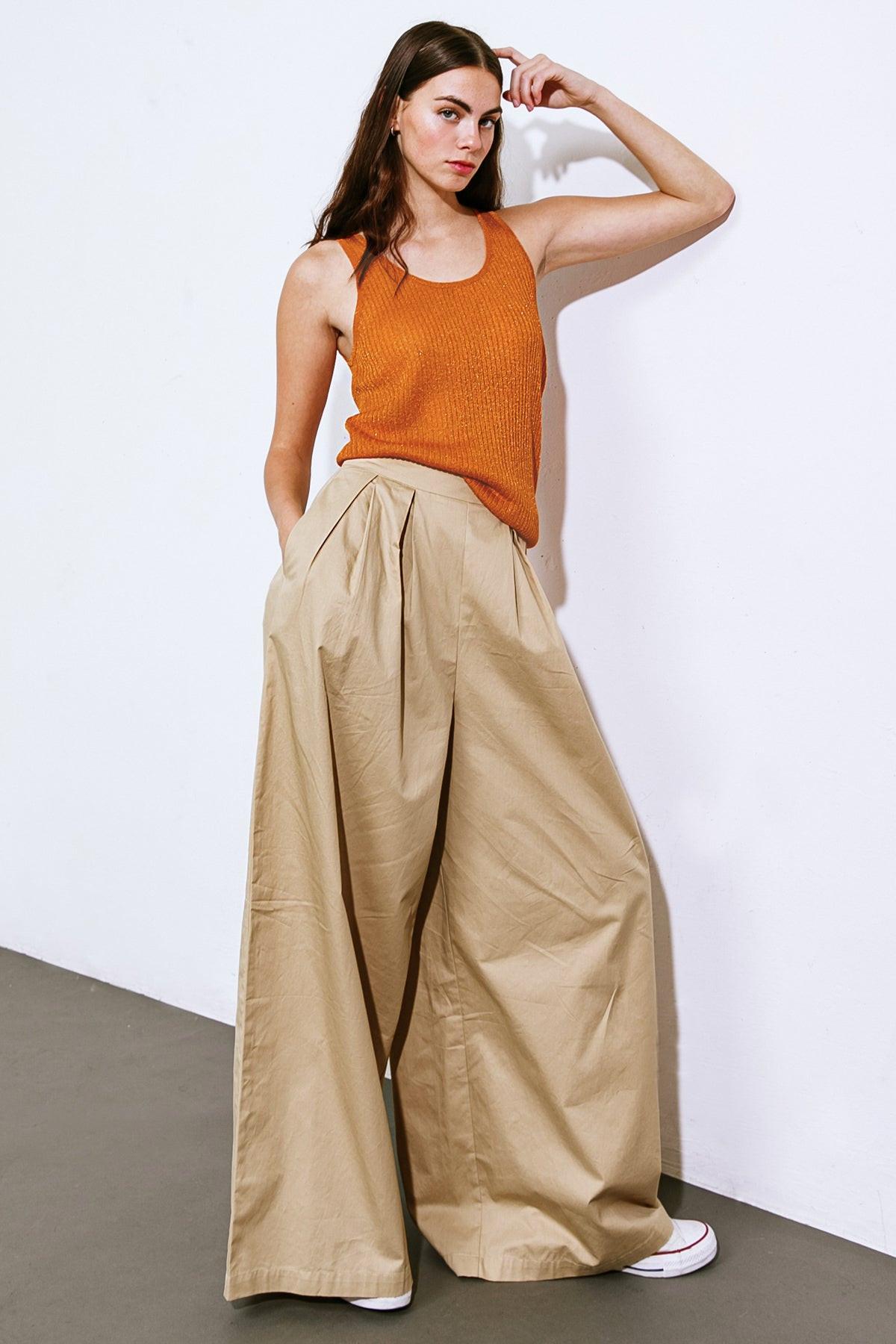 It's Perfect Timing Woven Pants in 20tau35 — Soul Flow Apparel