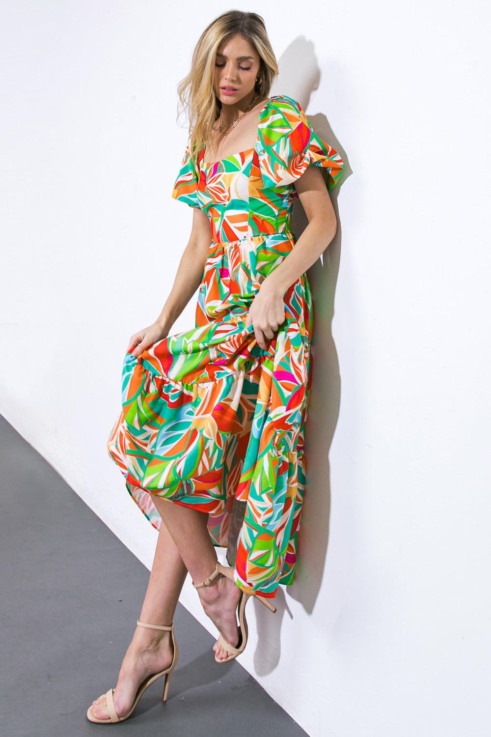 Long Lost Lover Woven Midi Dress in 20ora 20blu12 — Soul Flow Apparel