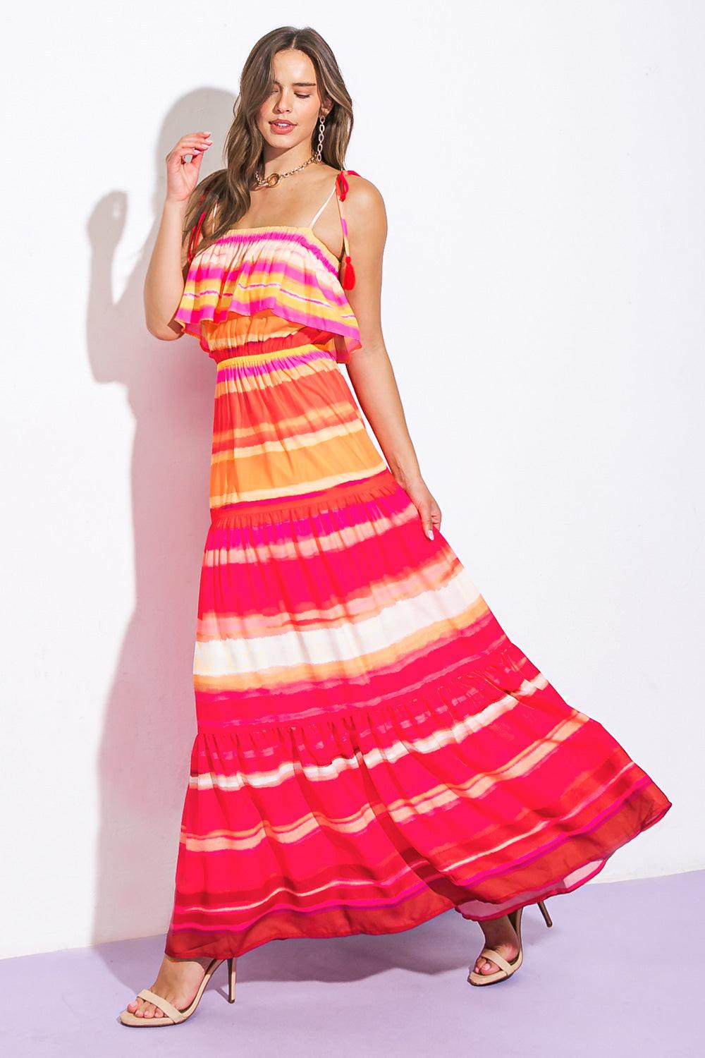 My Dearest Darling Woven Maxi Dress in 20red 20fuc6 — Soul Flow Apparel