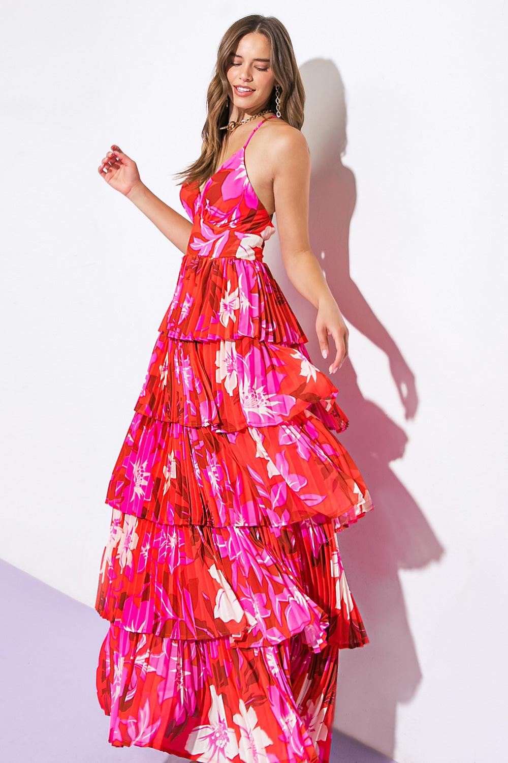 Beyond Amazing Woven Maxi Dress in 20red9 — Soul Flow Apparel