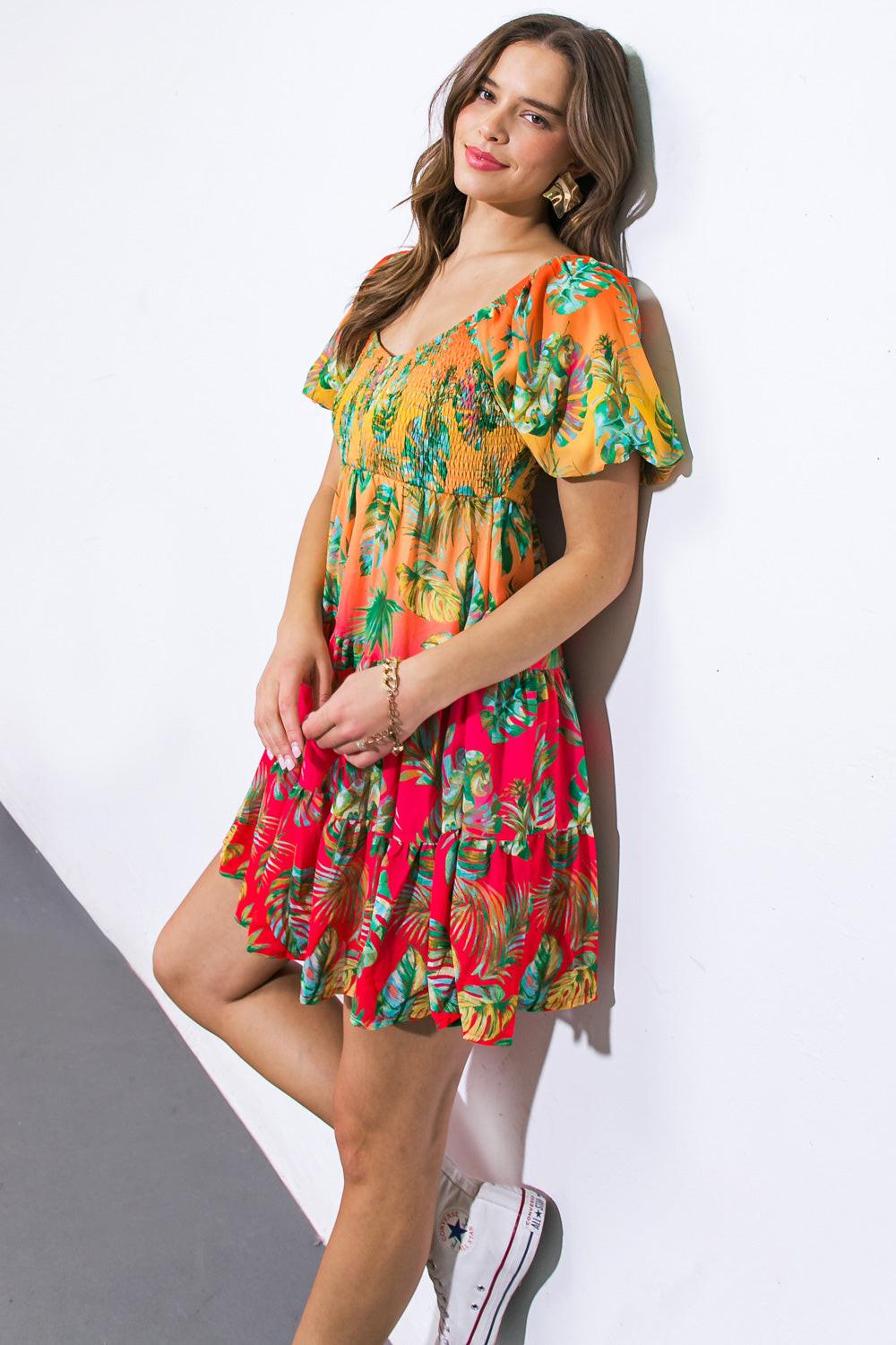 Road to Nashville Woven Mini Dress in 20ora 20fuc21 — Soul Flow Apparel
