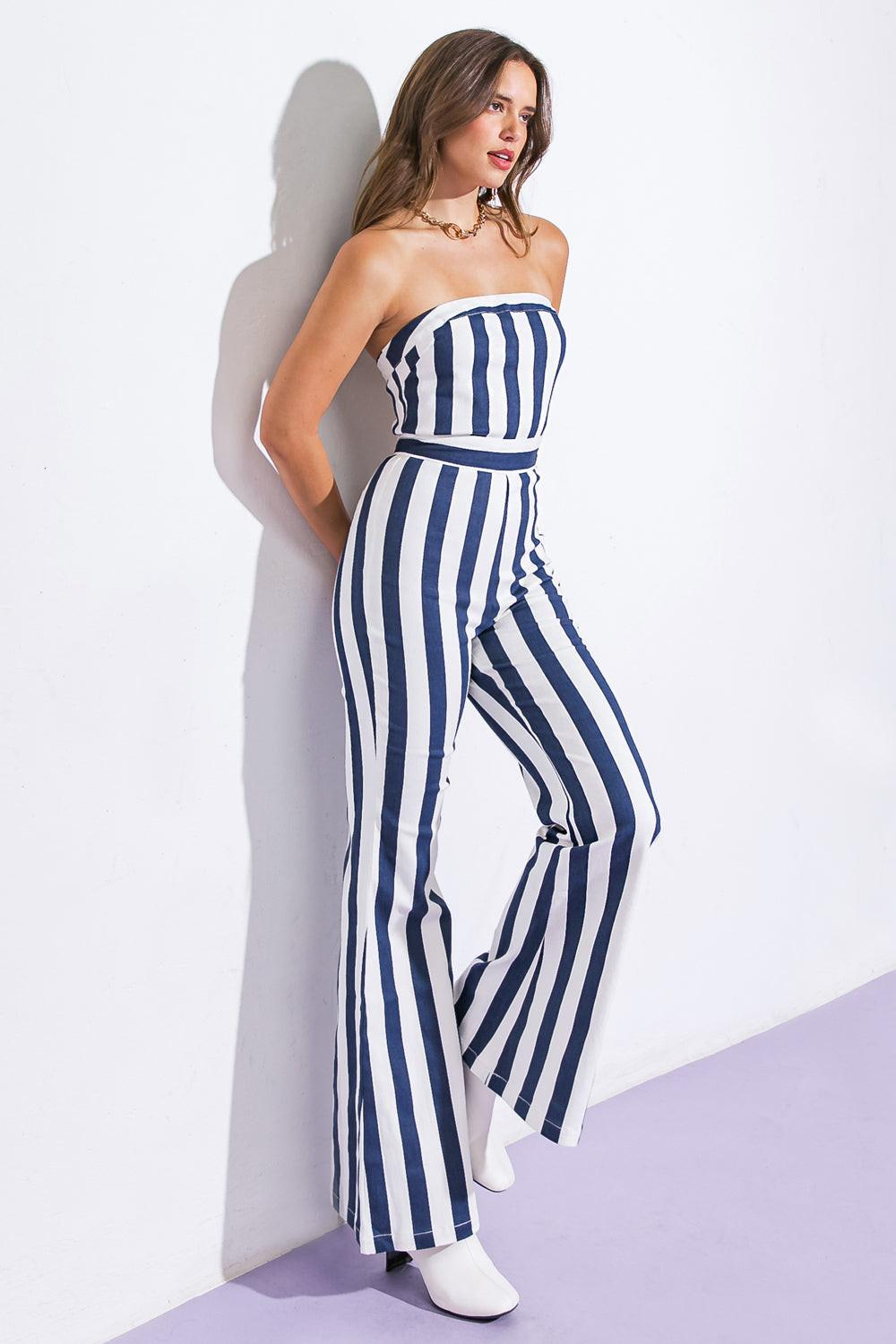 Graceful Appearance Twill Jumpsuit in 20ivo 20blu14 — Soul Flow Apparel