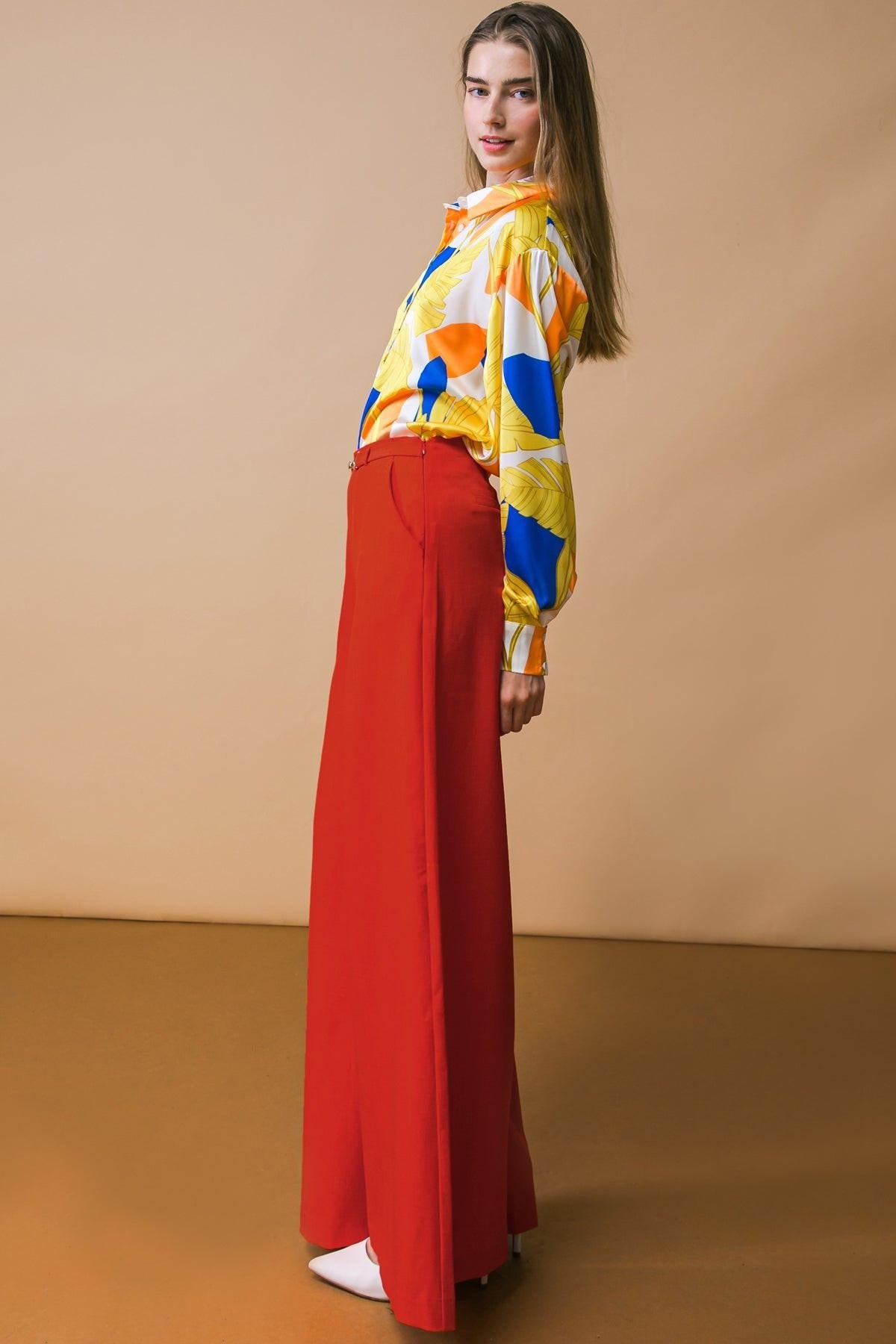 Sweet Feelings Woven Pants in 20red20 — Soul Flow Apparel
