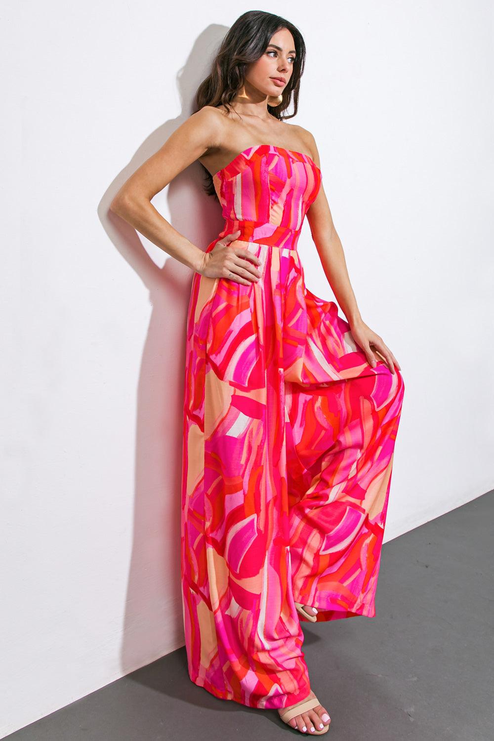 Somebody Loves Woven Jumpsuit in 20fuc11 — Soul Flow Apparel