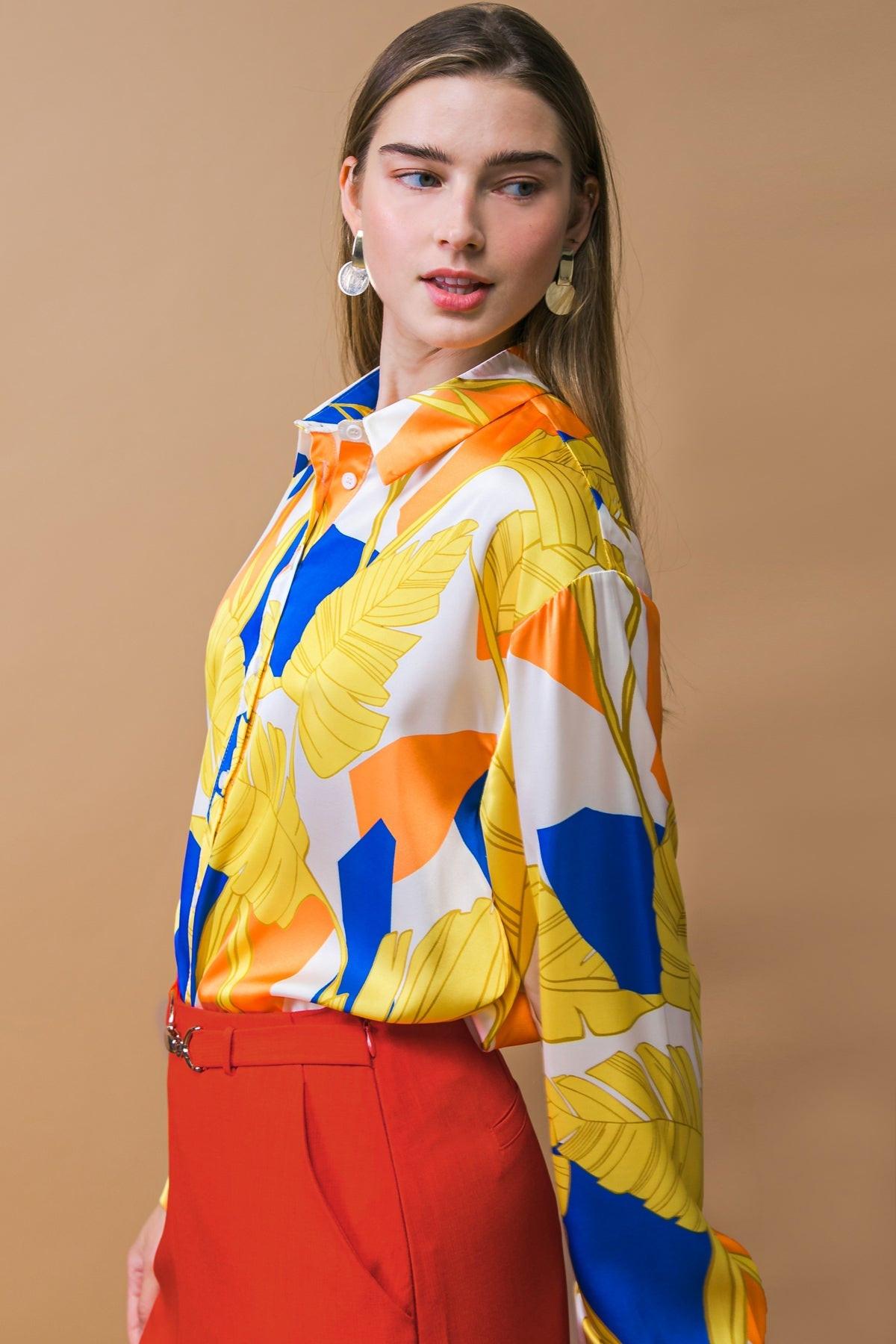 Listen to Her Woven Top in 20ivo 20yel16 — Soul Flow Apparel