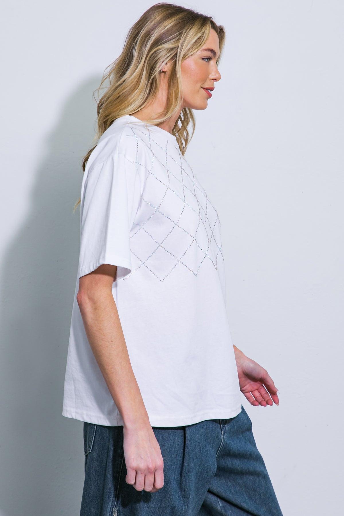 Pretty Perception Knit Top in 20off 20whi27 — Soul Flow Apparel