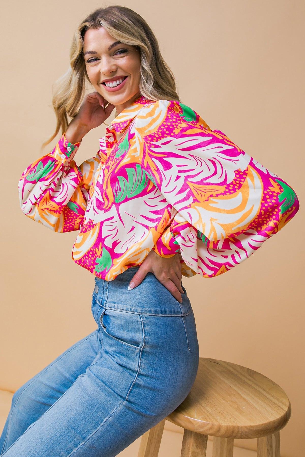 Esteemed Moment Woven Top in 20fuc 20ivo5 — Soul Flow Apparel