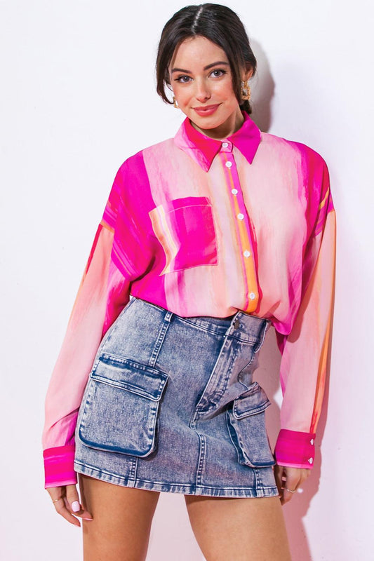 Take the Lead Woven Top in 20fuc24 — Soul Flow Apparel