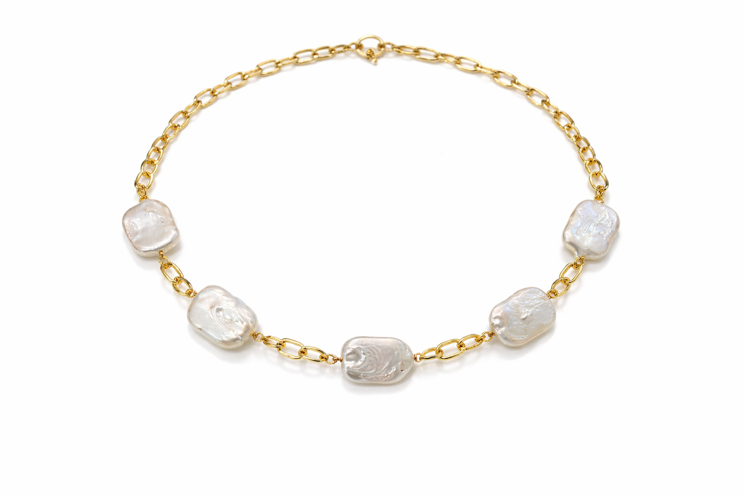 Capri Pearl Necklace in jewelry design — Soul Flow Apparel