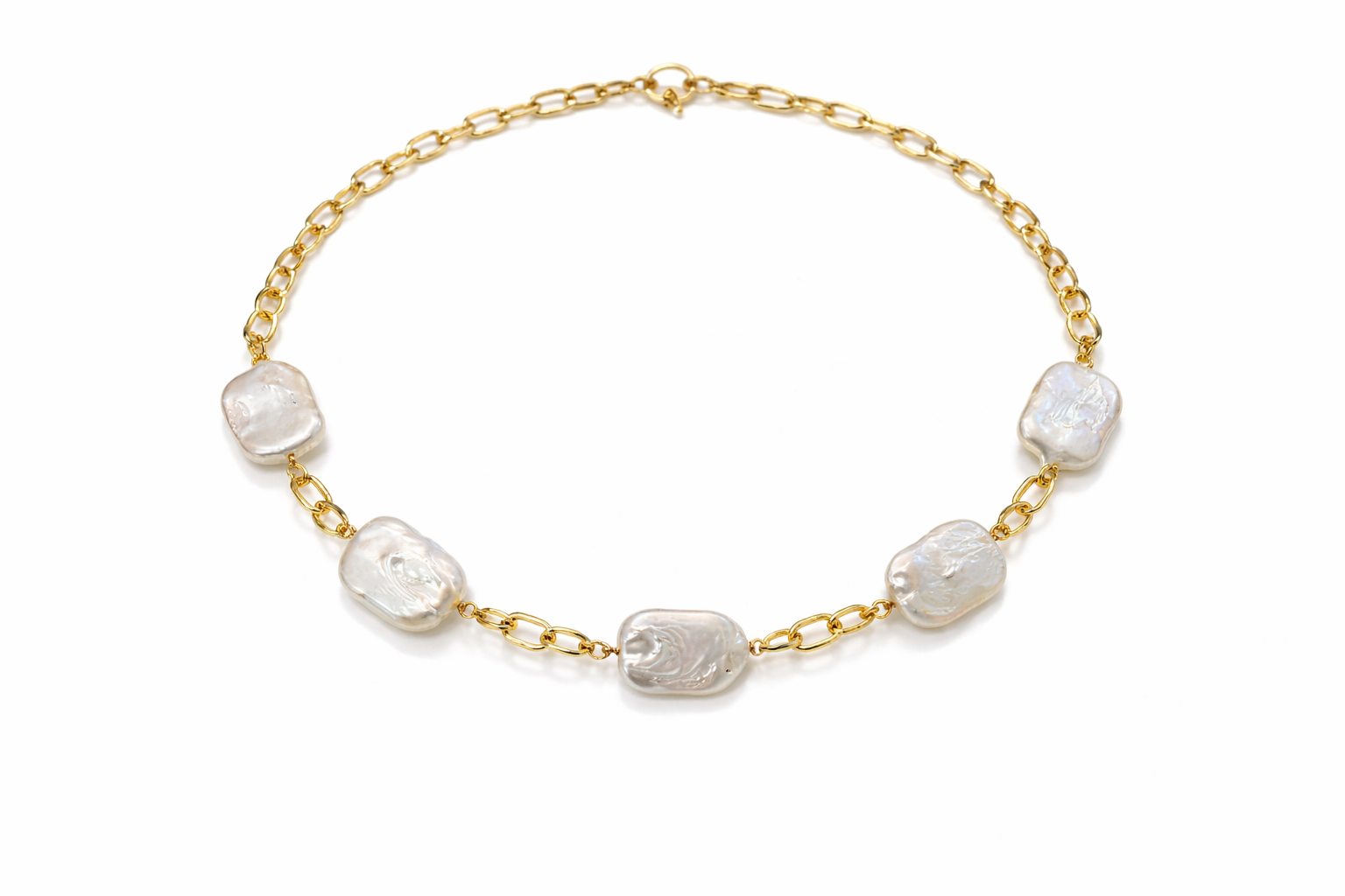 Capri Pearl Necklace in jewelry design — Soul Flow Apparel