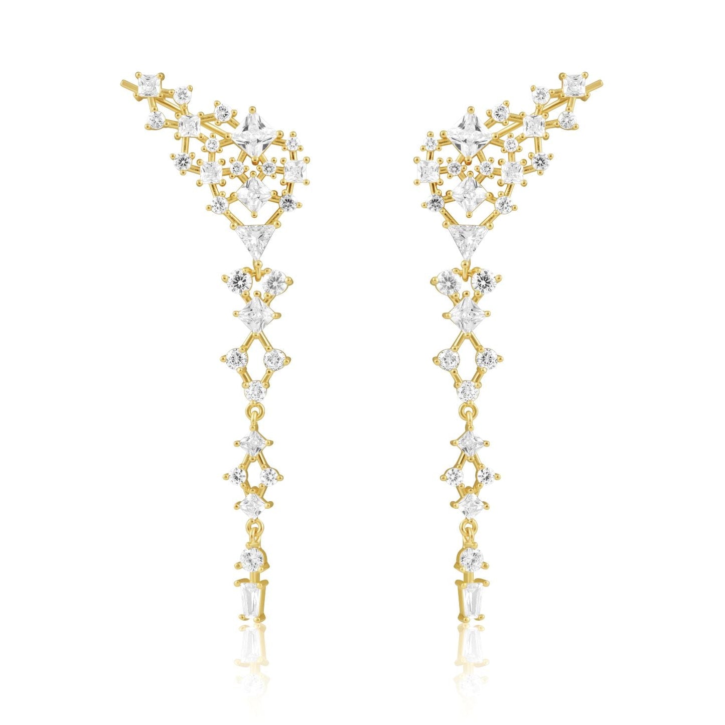 Scarlett Cz Drop Earring — Soul Flow Apparel